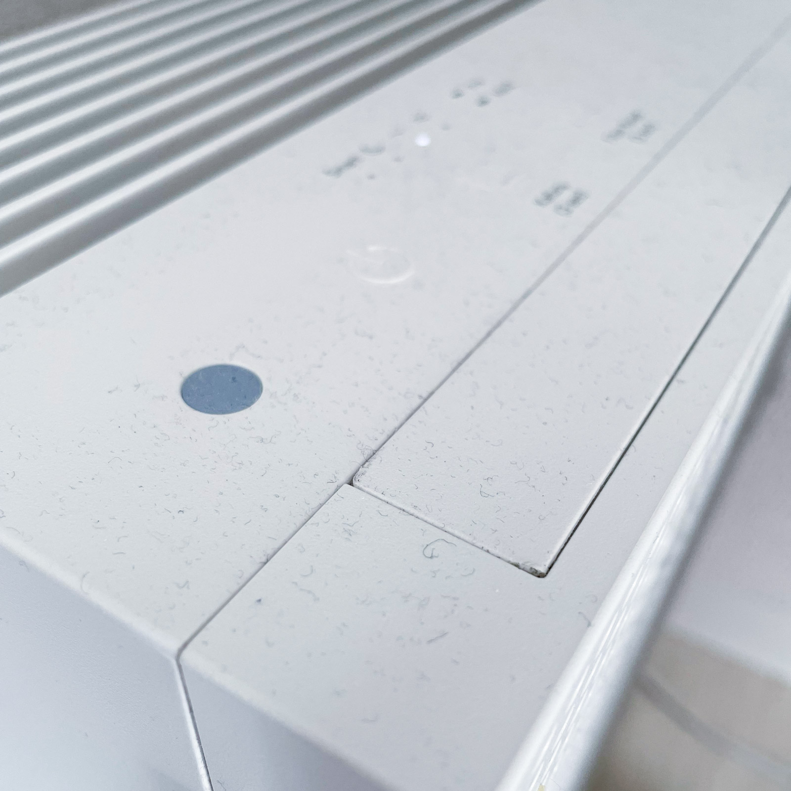 Why is Dust Collecting on Top of an Air Purifier?